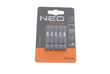 Набір біт PH 1/4" 5 од. NEO TOOLS 09576