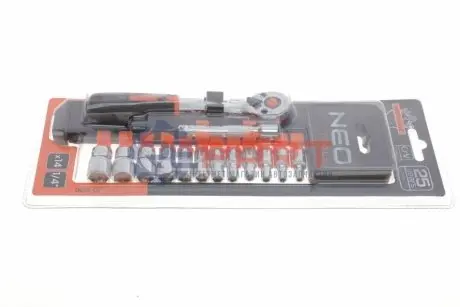 Тріскачка 1/4" 72 зубця 150 мм NEO TOOLS 10-000 Купити в Україні