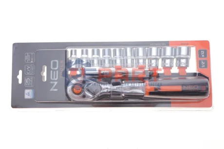 Тріскачка 1/2" 72 зубця 265 мм NEO TOOLS 10030 Купити в Україні
