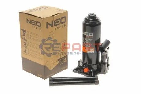 Домкрат гідравлічний пляшковий, 5 т, 215-413 мм NEO TOOLS 10-452 Купити в Україні
