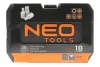 Набір головок під пробки для заміни оливи 3/8" 18 од. NEO TOOLS (11235) зображення 4
