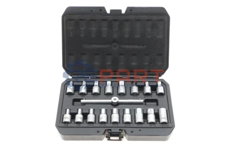 Набір головок під пробки для заміни оливи 3/8" 18 од. NEO TOOLS 11-235