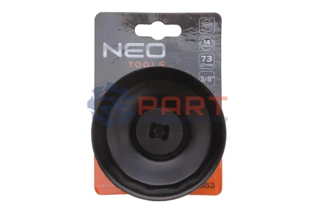 Насадка для заміни масляного фільтра 3/8" (d=73mm/14 граней) NEO TOOLS 11363