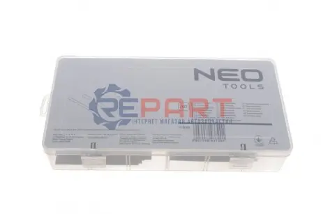 Термоусаджувана трубка (к-кт 127шт) (d=3.5mm-13mm) NEO TOOLS 11978 Купить в Украине