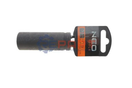 Головка торцева ударна 1/2" 19 мм Long 78 мм NEO TOOLS 12319