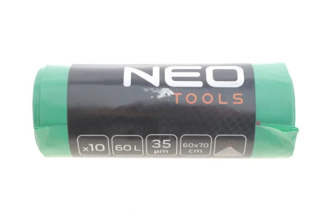 Мішки для сміття 60L (10шт) NEO TOOLS 15-990