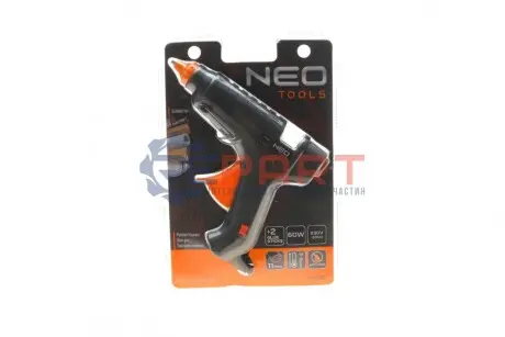 Пистолет термоклеевой (230V/60W диаметр клеевого стержня) 11mm) NEO TOOLS 17-090 Купить в Украине