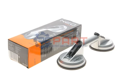 Присоска подвійна (d=120mm) (100kg) NEO TOOLS 56802 Купити в Україні