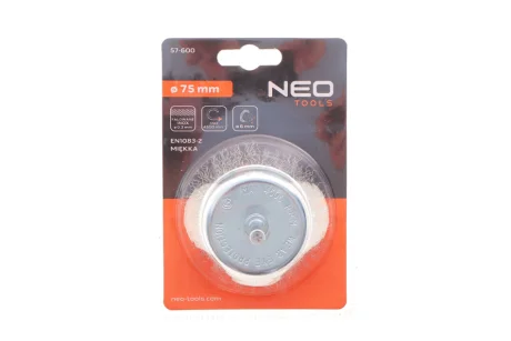Щітка дискова Ø70 мм NEO TOOLS 57-600