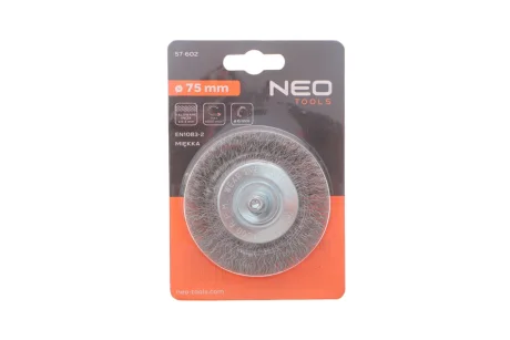 Щітка дискова Ø75 мм NEO TOOLS 57-602