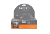 Шапка з LED-ліхтариком темно-синьо-сіро-зелений PREMIUM (USB-зарядка) NEO TOOLS (81630) зображення 4