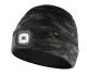Шапка з LED-ліхтариком двошарова CAMO URBAN (USB-зарядка) NEO TOOLS (81632) зображення 1