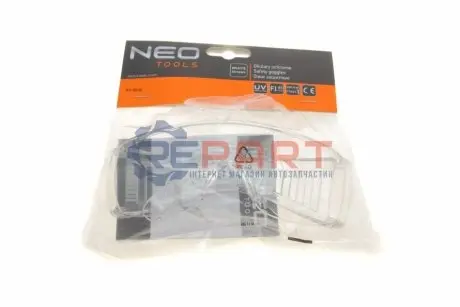 Захисні окуляри, білі лінзи, клас опору F NEO TOOLS 97-508 Купити в Україні