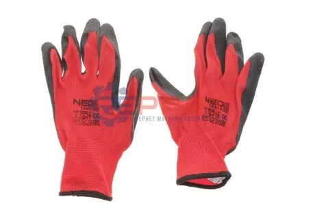 Рукавиці робочі з латексним покриттям (крінкл) 3121x (Т.11) NEO TOOLS 97-645-11 Купити в Україні