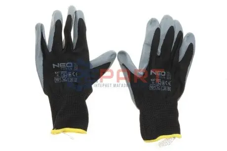 Рукавиці робочі з покриттям Ntrylemx 4131x (Т.10) NEO TOOLS 97-647-10 Купити в Україні