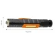 Фото Ліхтарик акумуляторний 300 lm 2 В 1 CREE XPE + COB LED/3W (USB) NEO TOOLS (99034) зображення 6