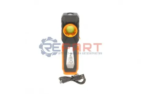 Фонарик-лампа (500Lm/10W/2000mAh/магнит/крюк)/USB) NEO TOOLS 99-072 Купить в Украине