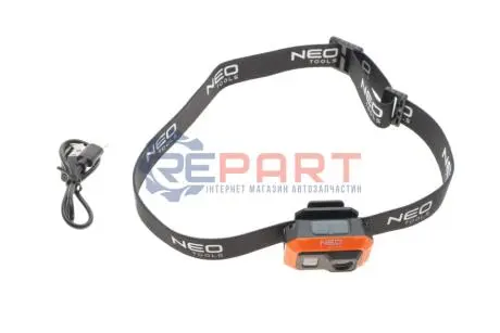 Ліхтар налобний (COB/500Lm) NEO TOOLS 99-115 Купити в Україні