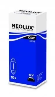 Лампочка допоміжна C5W, 12В, max. 5Вт NEOLUX N239 Купити в Україні