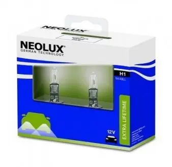 Лампочка H1 12V!DUO BOX! Extra Lifetime - *BOX - 2 sztuki* NEOLUX N448LL-SCB