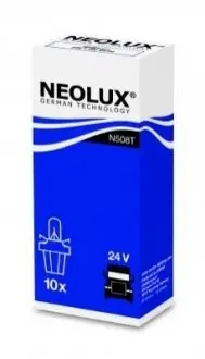 Автолампа Neolux BAX B8,5d 1,2 W прозрачная NEOLUX N508T Купить в Украине