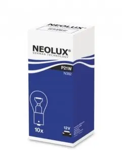 Лампа (картон 10шт) P21W 12В 21Вт NEOLUX NLX382K10SZT
