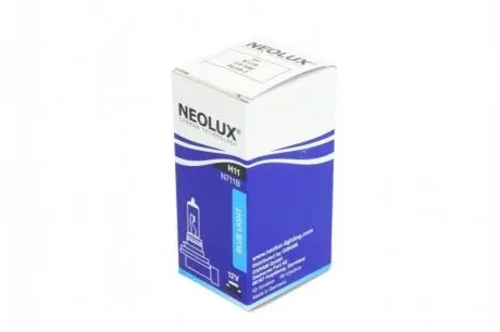Лампа (картон 1шт) H11 12В 55Вт Blue Light NEOLUX NLX711B