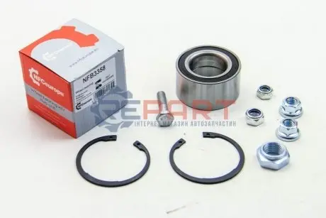 Фото 1 — Підшипник маточини перед. VW Caddy II/Golf II/Golf III/Passat B3/B4 -04 NFC EUROPE (NFB3358) Фото Підшипник маточини перед. VW Caddy II/Golf II/Golf III/Passat B3/B4 -04 NFC EUROPE (NFB3358) зображення 1