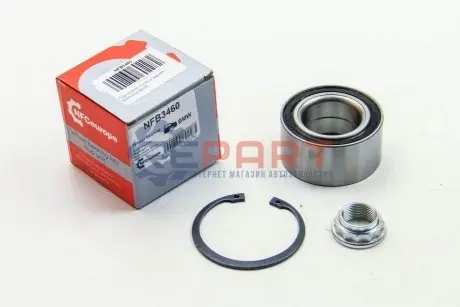 Фото Підшипник маточини задн. BMW3 (E36/E46) 90-07 NFC EUROPE (NFB3460) зображення 1