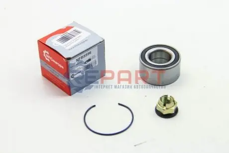 Підшипник маточини перед. Kangoo 97-/Logan 04-/Megane 96-03/R19 88-96 (-ABS) NFC EUROPE NFB5596 Купити в Україні