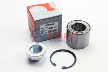 Фото 1 — Підшипник маточини задн. Fiat Ducato/Peugeot Boxer 02-06 NFC EUROPE (NFB5642) Фото Підшипник маточини задн. Fiat Ducato/Peugeot Boxer 02-06 NFC EUROPE (NFB5642) зображення 1