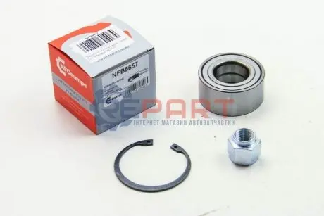 Фото Підшипник маточини перед. Citroen C2/C3/Peugeot 1007/207 NFC EUROPE (NFB5657) зображення 1