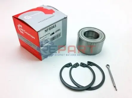 Фото Підшипник маточини перед. Opel Corsa/Astra F/Vectra A 91-99 (34x64x37) NFC EUROPE (NFB863) зображення 1