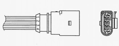 Лямбда-зонд NGK 0050