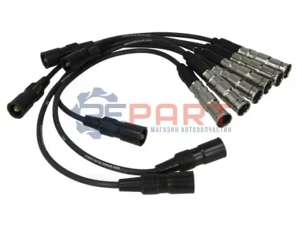 Комплект проводів запалювання AUDI 100 C4, 80 B4, A4 B5, A6 C4, A6 C5, A8 D2, CABRIOLET B3, COUPE B3 2.4/2.6/2.8 12.90-01.05 NGK 0504 Купити в Україні