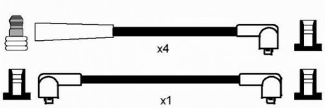 Провода високовольтні NGK 0759