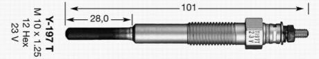 Свеча накаливания NGK 2190