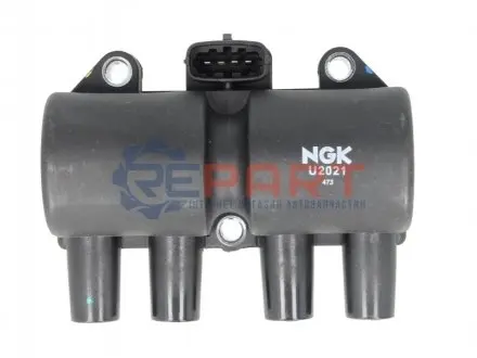 Котушка запалювання FSO LANOS OPEL ASTRA G, COMBO, COMBO TOUR, CORSA C, MERIVA A, ZAFIRA A 1.0-2.2 09.00 NGK 48080 Купити в Україні