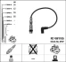 Комплект проводів запалювання SEAT IBIZA III VW FOX 1.4/1.6 02.03-12.09 NGK (6797) зображення 2