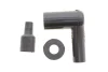 Наконечник свечи зажигания (черный) (90°/10/12mm) NGK (6902) изображение 1