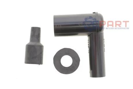 Наконечник свечи зажигания (черный) (90°/10/12mm) NGK 6902