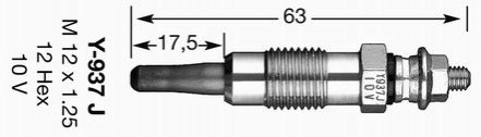 Свеча накаливания NGK 7503