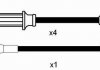 Дроти запалення, набір NGK 8268 (фото 1)