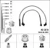 Фото Комплект проводів запалювання FSO POLONEZ I, POLONEZ II MAZDA 323 C IV, 323 C V, 323 F IV, 323 III, 323 S IV, 626 II, MX-3 1.3-2.0 03.83-09.98 NGK (9922) зображення 1