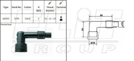 Подсвечник NGK LB05EZ