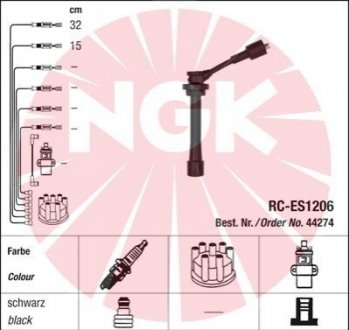 Провода високовольтні NGK RCES1206 (фото 1)