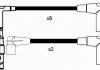 Высоковольтные провода (набор) NGK RCMB213 (фото 2)