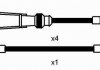 Высоковольтные провода (набор) NGK RCVW219 (фото 2)