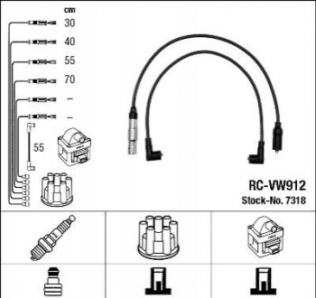 Електричні системи NGK RCVW912 (фото 1)