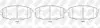 Фото Колодки гальмівні (передні) Hyundai i30 07-12/Kia Cee'd 06-/Carens 02-/Cerato 09-/Soul 14 NiBK (PN0373) зображення 2